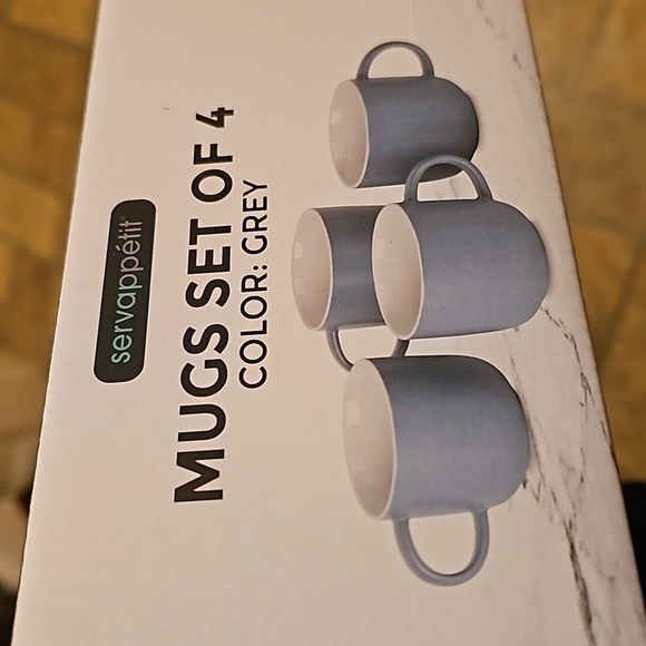 Servappetit Mug Set of 4 New with Box - Picture 2 of 5